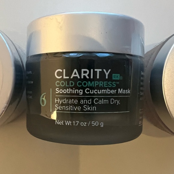 CLARITY RX Cold Compress Soothing Cucumber Mask *NEW* - Picture 2 of 7